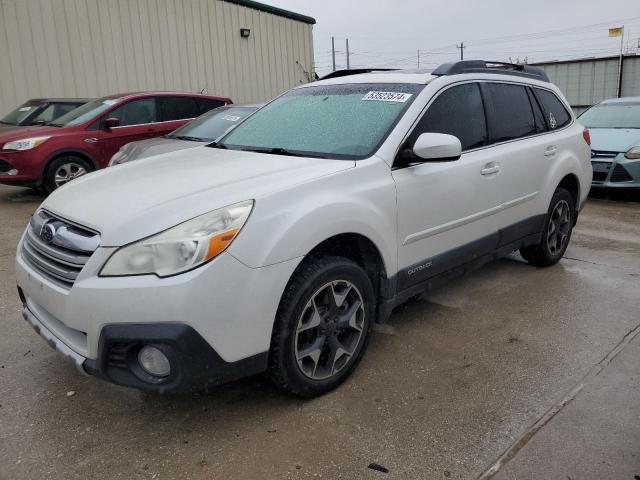 4S4BRDKC3D2207565 - 2013 SUBARU OUTBACK 3.6R LIMITED WHITE photo 1