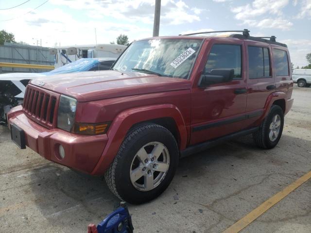 1J8HG48KX6C143808 - 2006 JEEP COMMANDER 红色 照片 1