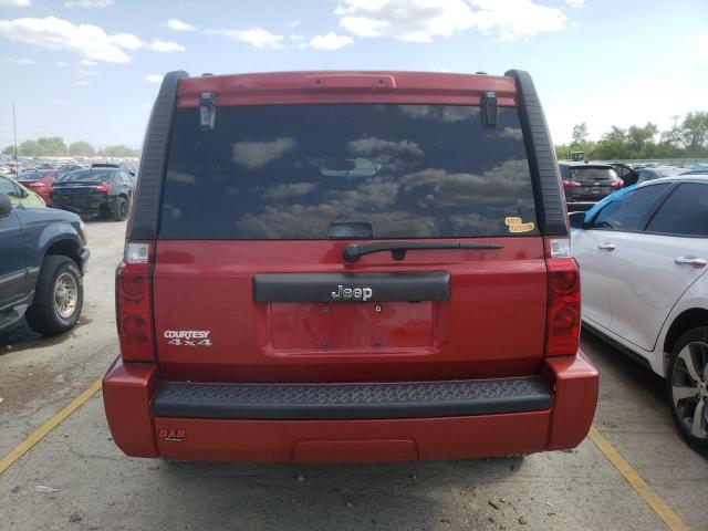 1J8HG48KX6C143808 - 2006 JEEP COMMANDER 红色 照片 6