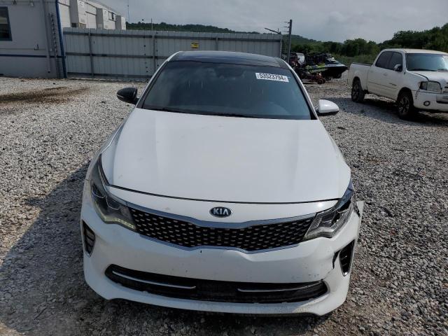 5XXGV4L27JG249108 - 2018 KIA OPTIMA SXL WHITE photo 5