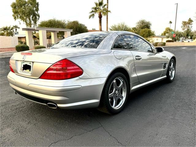 WDBSK75F96F111319 - 2006 MERCEDES-BENZ SL 500 SILVER photo 4