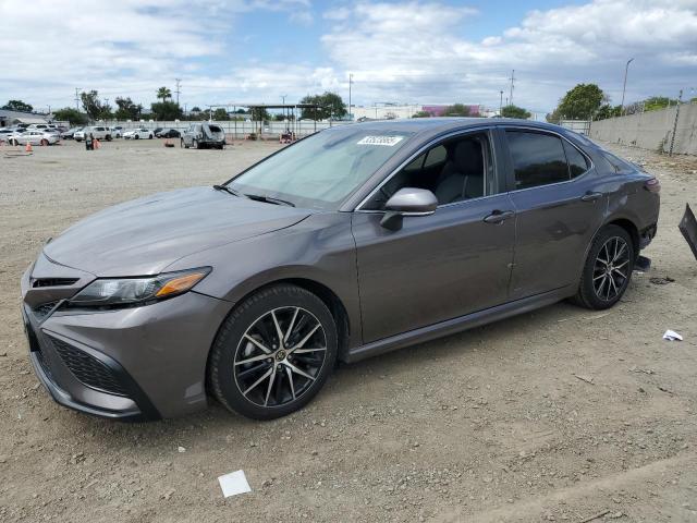 4T1T11AK1PU774966 - 2023 TOYOTA CAMRY SE NIGHT SHADE GRAY photo 1
