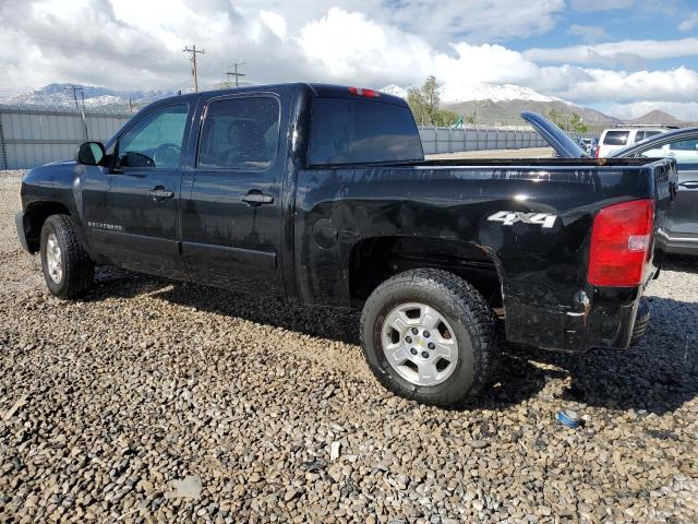 2GCEK13M571627702 - 2007 CHEVROLET SILVERADO K1500 CREW CAB BLACK photo 2