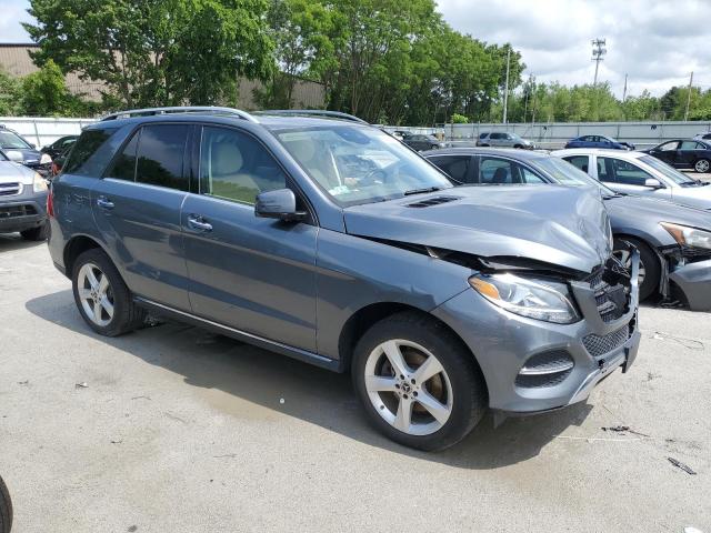 4JGDA5HB6JB014245 - 2018 MERCEDES-BENZ GLE 350 4MATIC SILVER photo 4