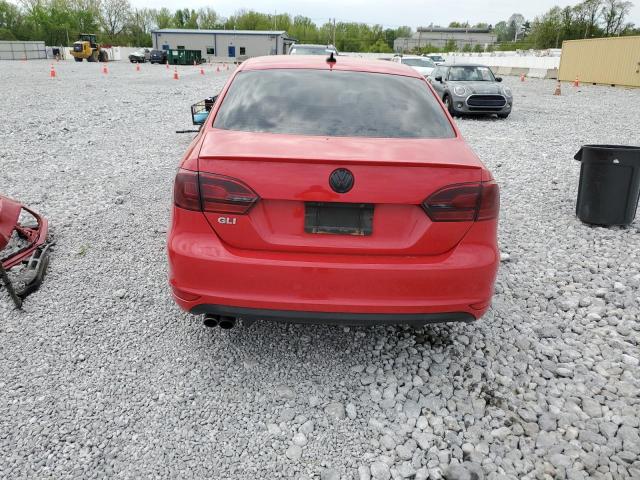 3VW567AJ6CM451713 - 2012 VOLKSWAGEN GLI GLI RED photo 6