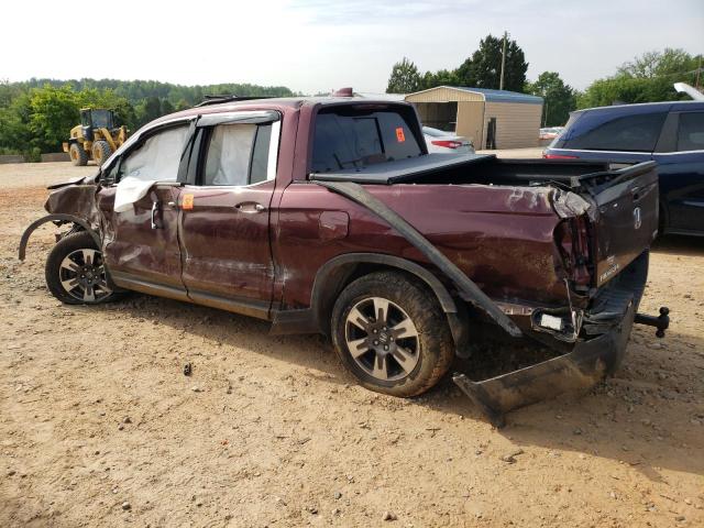 5FPYK3F72HB004364 - 2017 HONDA RIDGELINE RTL MAROON photo 2