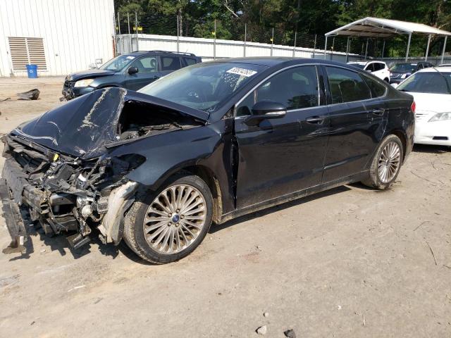 3FA6P0K94DR308883 - 2013 FORD FUSION TITANIUM BLACK photo 1