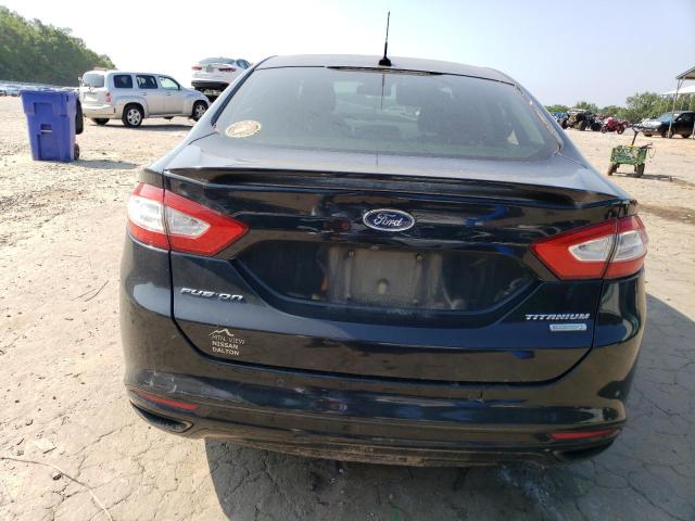 3FA6P0K94DR308883 - 2013 FORD FUSION TITANIUM BLACK photo 6