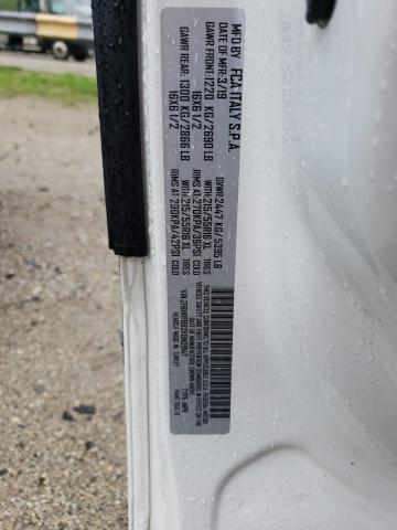 ZFBHRFBB2K6N09147 - 2019 RAM PROMASTER SLT Blanc photo 14