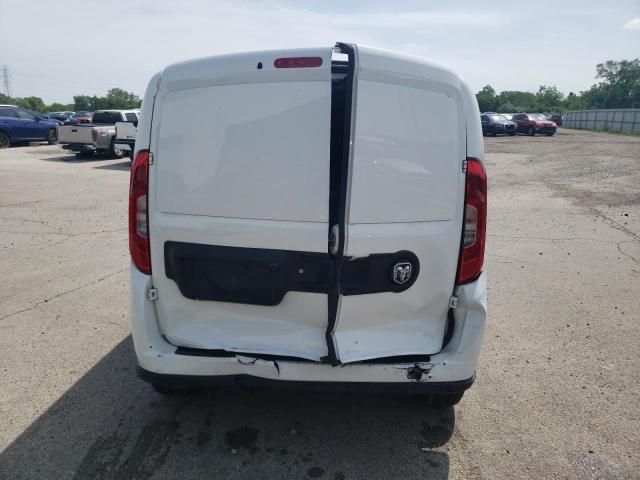 ZFBHRFBB2K6N09147 - 2019 RAM PROMASTER SLT WHITE photo 6