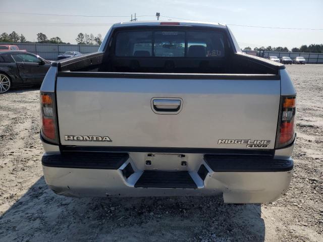 2HJYK16596H543238 - 2006 HONDA RIDGELINE RTL SILVER photo 6