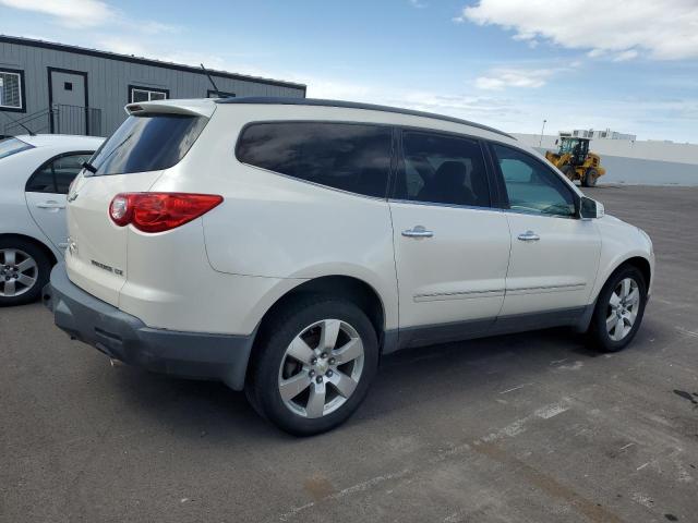 1GNKVLED1BJ332959 - 2011 CHEVROLET TRAVERSE LTZ WHITE photo 3