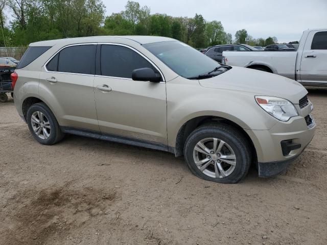 2GNALBEK4D6294587 - 2013 CHEVROLET EQUINOX LS BEIGE photo 4