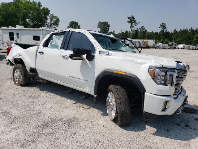 1GT49WEY5MF221069 - 2021 GMC SIERRA K3500 DENALI WHITE photo 4