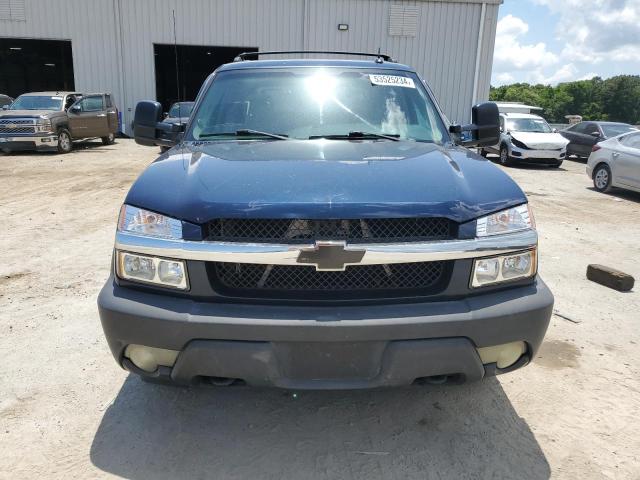 3GNEK12ZX5G165162 - 2005 CHEVROLET AVALANCHE K1500 BLUE photo 5