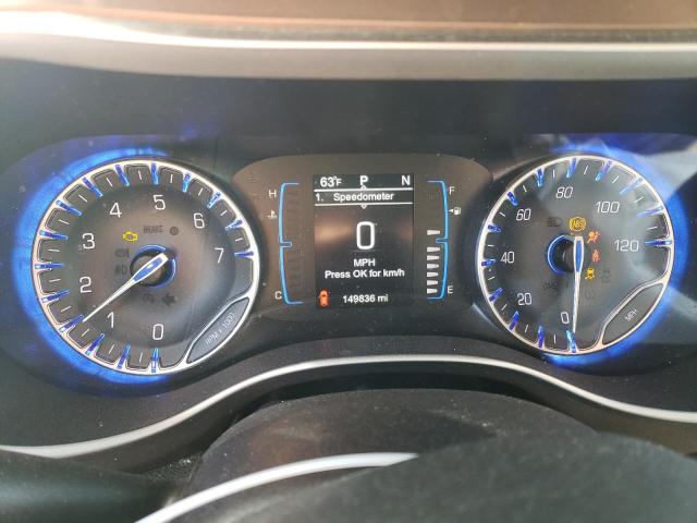 2C4RC1BGXHR551729 - 2017 CHRYSLER PACIFICA TOURING L Սև լուսանկար 9