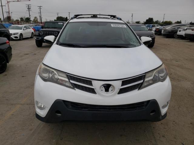 JTMRFREV4FD118052 - 2015 TOYOTA RAV4 XLE WHITE photo 5