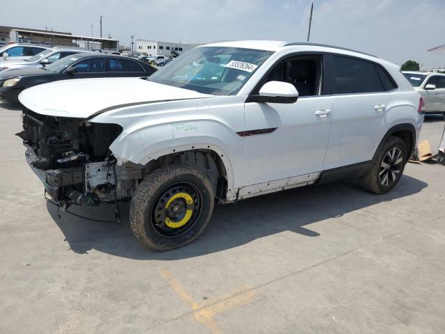 1V23C2CA8LC200937 - 2020 VOLKSWAGEN ATLAS CROS SE Белый фото 1