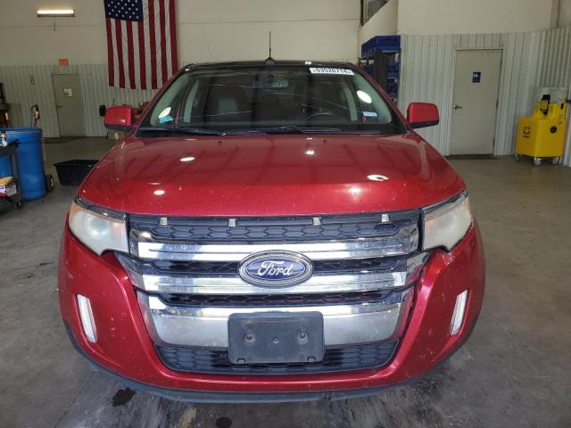 2FMDK3KC5BBA07138 - 2011 FORD EDGE LIMITED RED photo 5