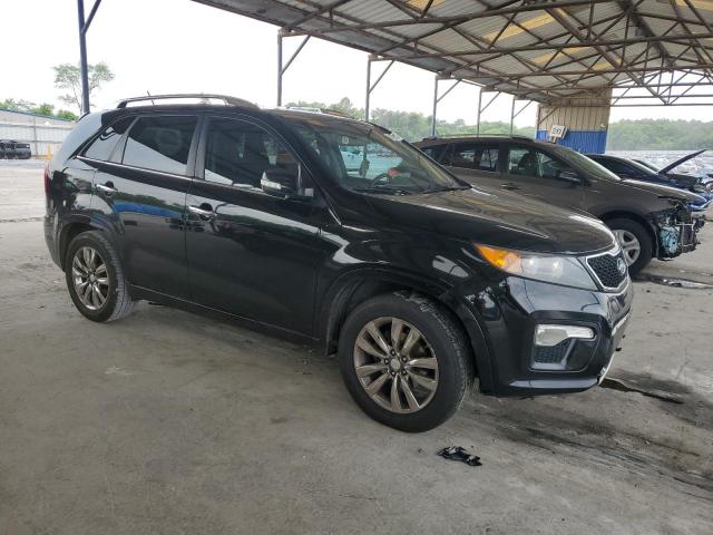 5XYKW4A21DG365964 - 2013 KIA SORENTO SX BLACK photo 4