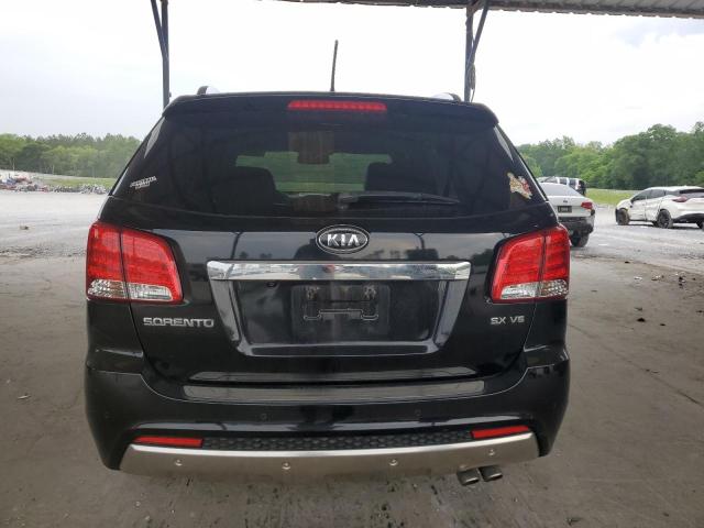 5XYKW4A21DG365964 - 2013 KIA SORENTO SX BLACK photo 6