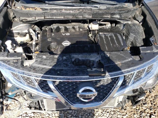 JN8AZ1MU5EW402960 - 2014 NISSAN MURANO S GRAY photo 11