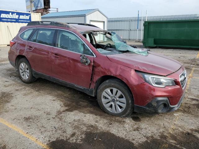 4S4BSABC8K3353082 - 2019 SUBARU OUTBACK 2.5I BURGUNDY photo 4