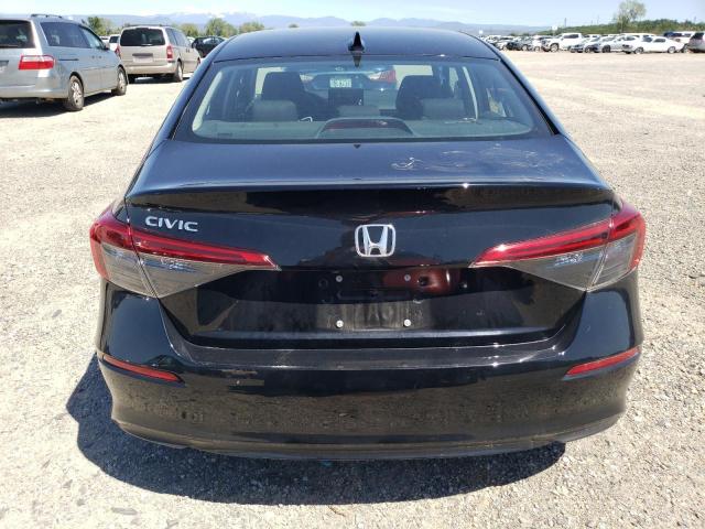 2HGFE2F2XNH544655 - 2022 HONDA CIVIC LX BLACK photo 6