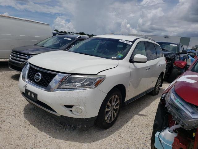 5N1AR2MM6GC651642 - 2016 NISSAN PATHFINDER S WHITE photo 1