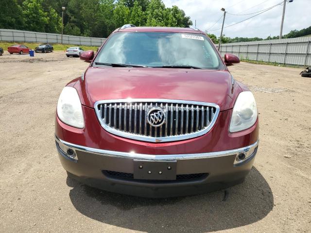 5GALVCEDXAJ176594 - 2010 BUICK ENCLAVE CXL MAROON photo 5