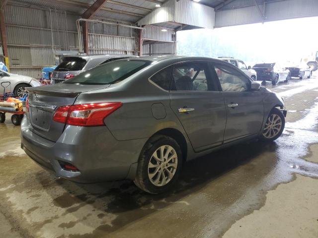3N1AB7AP6KY274978 - 2019 NISSAN SENTRA S GRAY photo 3
