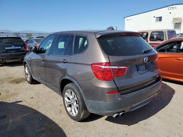 5UXWX7C5XBL734828 - 2011 BMW X3 XDRIVE35I BROWN photo 2