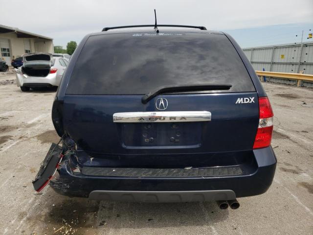 2HNYD18803H525268 - 2003 ACURA MDX TOURING BLUE photo 6