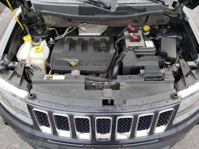 1C4NJDBB0ED665246 - 2014 JEEP COMPASS SPORT GRAY photo 12