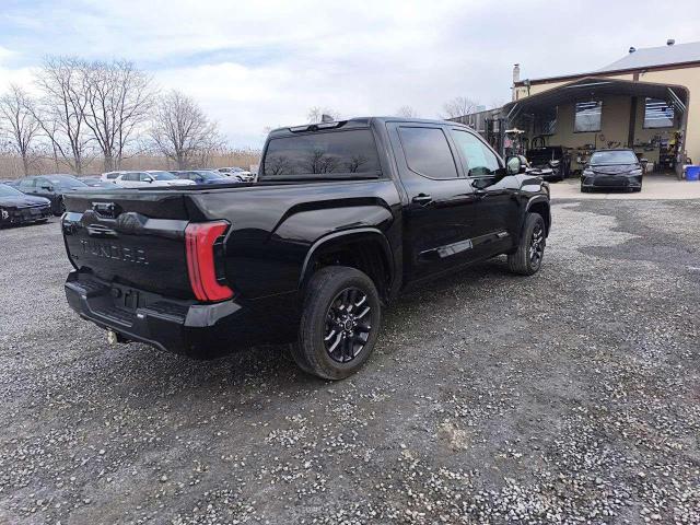 5TFNA5DB8PX127429 - 2023 TOYOTA TUNDRA CREWMAX PLATINUM შავი ფოტო 4