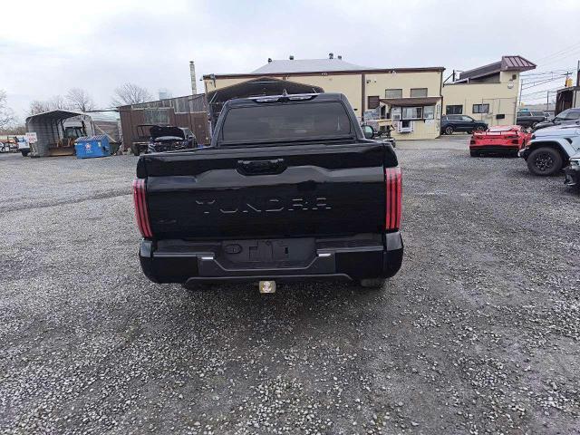 5TFNA5DB8PX127429 - 2023 TOYOTA TUNDRA CREWMAX PLATINUM შავი ფოტო 6