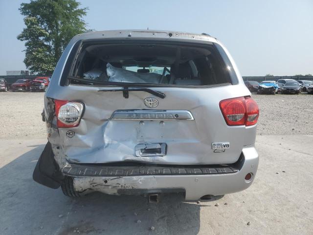 5TDDW5G17BS042984 - 2011 TOYOTA SEQUOIA PLATINUM SILVER photo 6