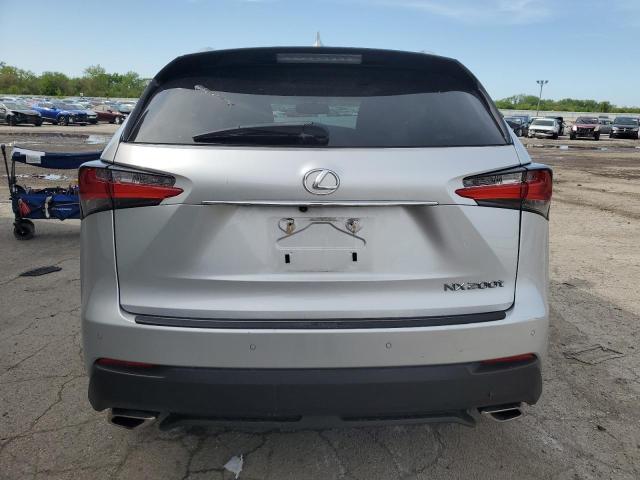 JTJYARBZ3F2002660 - 2015 LEXUS NX 200T SILVER photo 6