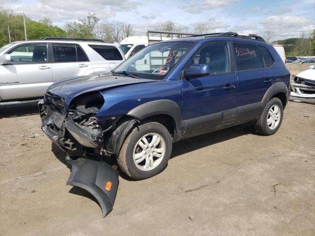 KM8JN12D17U622438 - 2007 HYUNDAI TUCSON SE BLUE photo 1