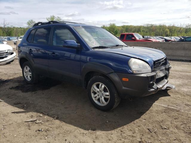 KM8JN12D17U622438 - 2007 HYUNDAI TUCSON SE BLUE photo 4