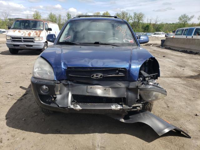 KM8JN12D17U622438 - 2007 HYUNDAI TUCSON SE BLUE photo 5