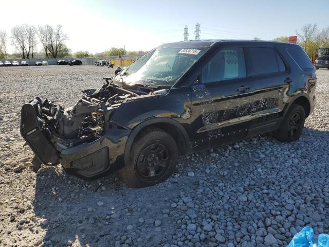 1FM5K8AR6HGE01207 - 2017 FORD EXPLORER POLICE INTERCEPTOR 黑色 照片 1