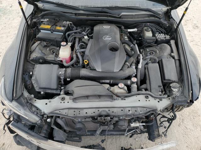 JTHBA1D23K5092328 - 2019 LEXUS IS 300 BLACK photo 11