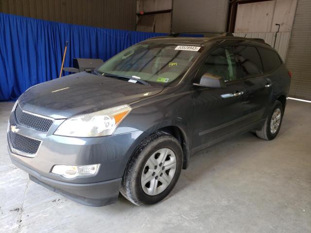 1GNKVFED3BJ282955 - 2011 CHEVROLET TRAVERSE LS GRAY photo 1