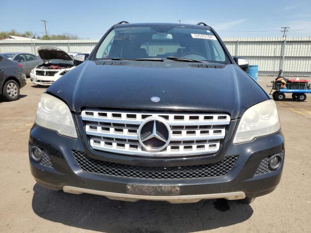 4JGBB8GB8AA568285 - 2010 MERCEDES-BENZ ML 350 4MATIC BLACK photo 5