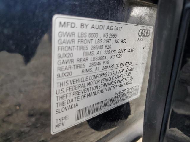 WA1VABF76HD056414 - 2017 AUDI Q7 PRESTIGE BLUE photo 13