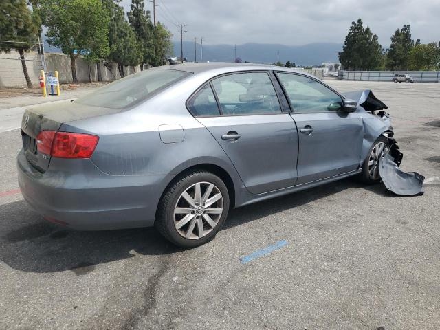 3VW3L7AJ7CM413214 - 2012 VOLKSWAGEN JETTA TDI GRAY photo 3