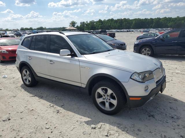 WBXPC93468WJ17246 - 2008 BMW X3 3.0SI BLUE photo 4