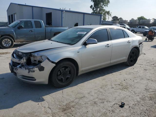 1G1ZH57B68F221561 - 2008 CHEVROLET MALIBU 1LT SILVER photo 1