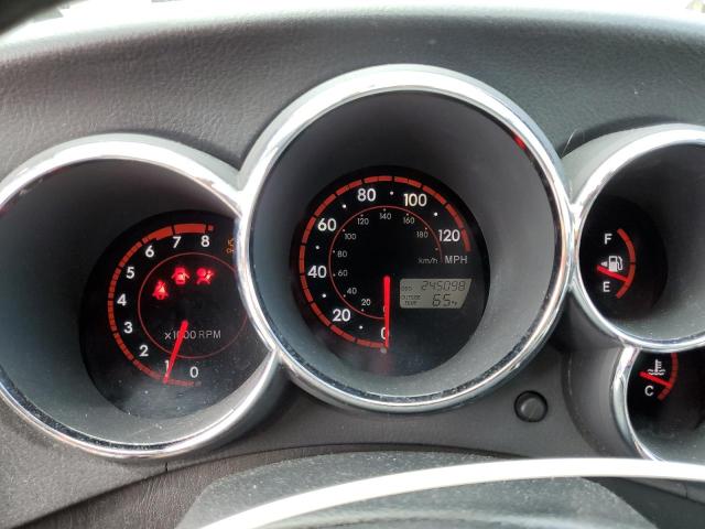 2T1KR32E98C695606 - 2008 TOYOTA COROLLA MA XR CHARCOAL photo 9